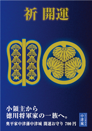 徳川御連枝 奥平家居城 中津城入城料